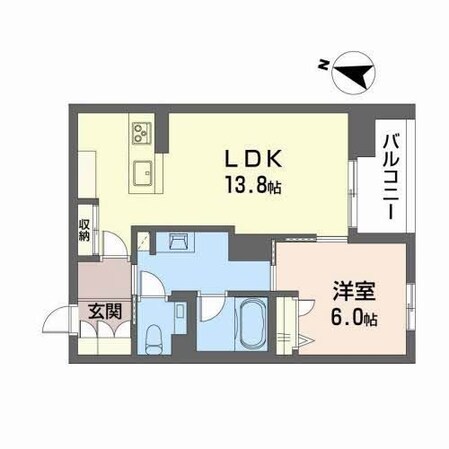 Promenade上杉の物件間取画像